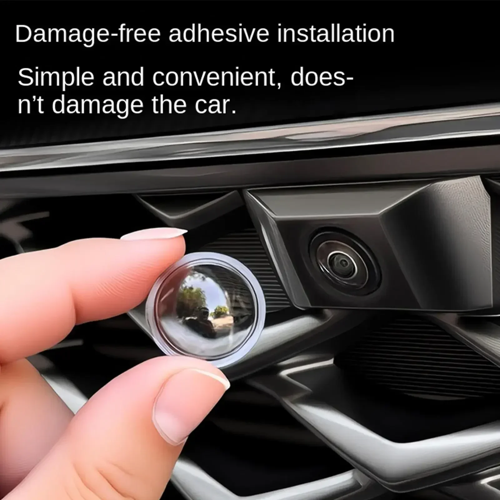 Car Camera Lens Cover Dustproof Lens Sticker Anti-Scratch Camera Cover for Road Trip Daily Commute Rainy Day Long Distance City
