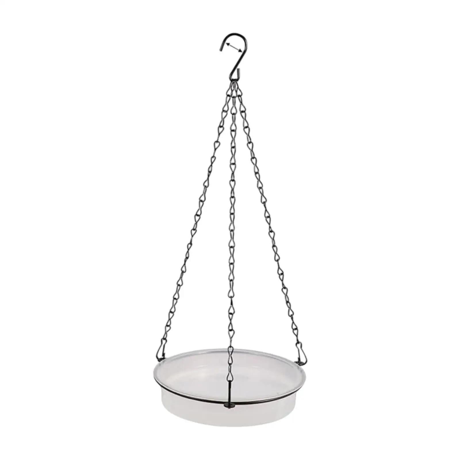 Hanging Bird Feeder Bird Watching Gift Modern Multifunctional Wear Resistant Birdbath for Backyard Lawn Patio Garden Terrace