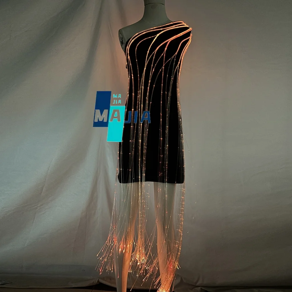 Women's Remote Control LED Tutu Leotard - USB Rechargeable Color Changing Light Up Ballet Dance Costume for Stage Performance