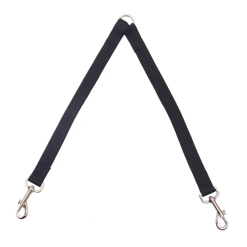 1pc Double Twin Dual Coupler Dog Leash Two In One Strong Nylon V Shape Pet Dog Leash Colorful Two Ways Pet Lead Dogs Accessoires