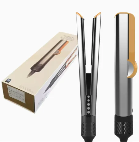 Plancha de Pelo 2 en 1 con Secador Integrado, Iones Negativos, Calidad Profesional para un Peinado Perfecto y Duradero