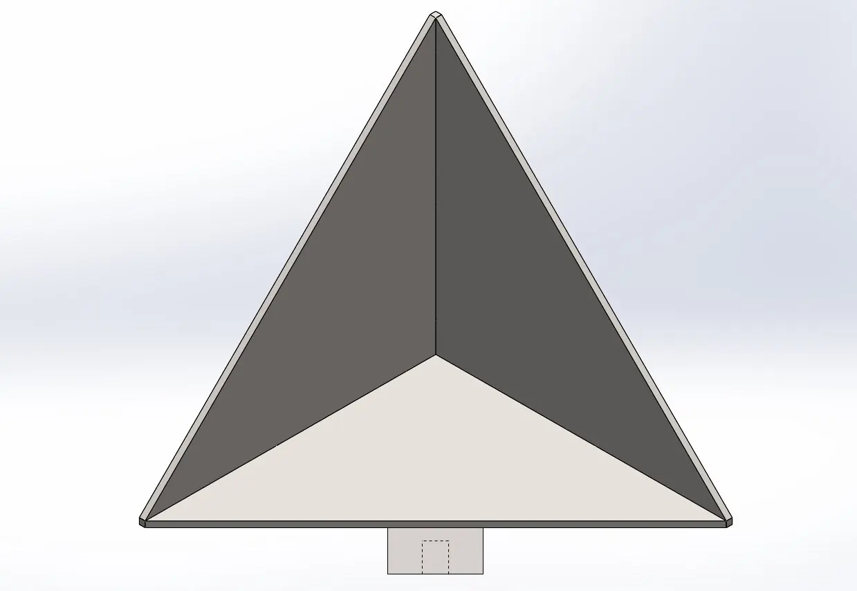 Radar corner reflector microwave radar millimeter wave 24 77 Ghz  calibration angle reflector
