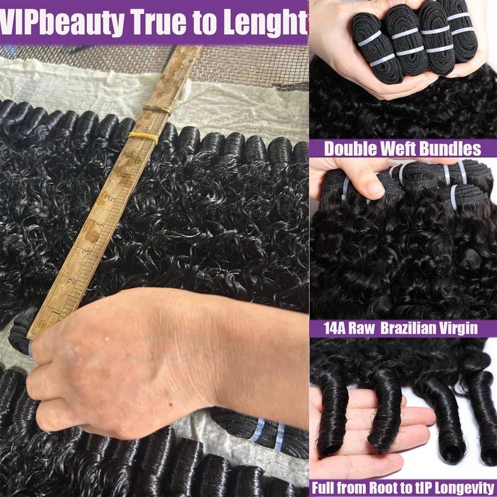 Burmese Curly Raw Human Hair Bundles 15A Double Drawn 1/3/4 Bundles Pixie Curly Bundles Human Hair Ocean Spiral Curly Extensions
