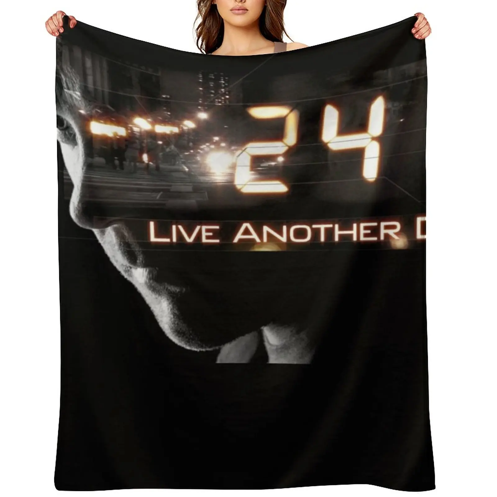 

Jack Bauer Throw Blanket Bed Fashionable Designers Extra Large Throw Stuffeds Blankets