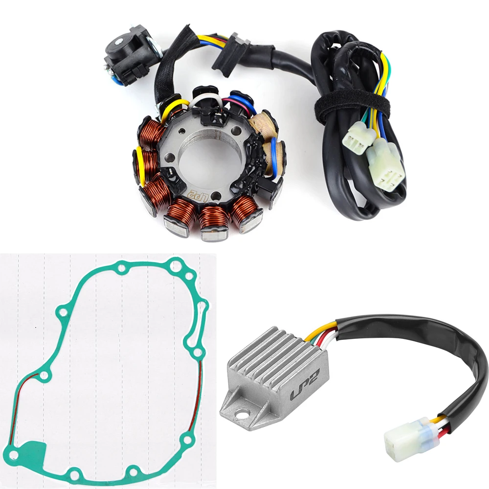 

CRF450X Stator Coil + Regulator Rectifier + Stator Cover Gasket For Honda CRF450 CRF 450X 2005 - 2018