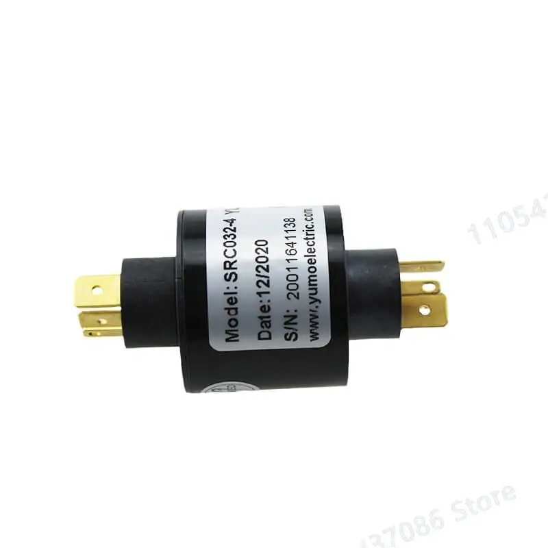 YUMO Slip Ring SRC032-4 4-Pin Rotary Connector 32mm