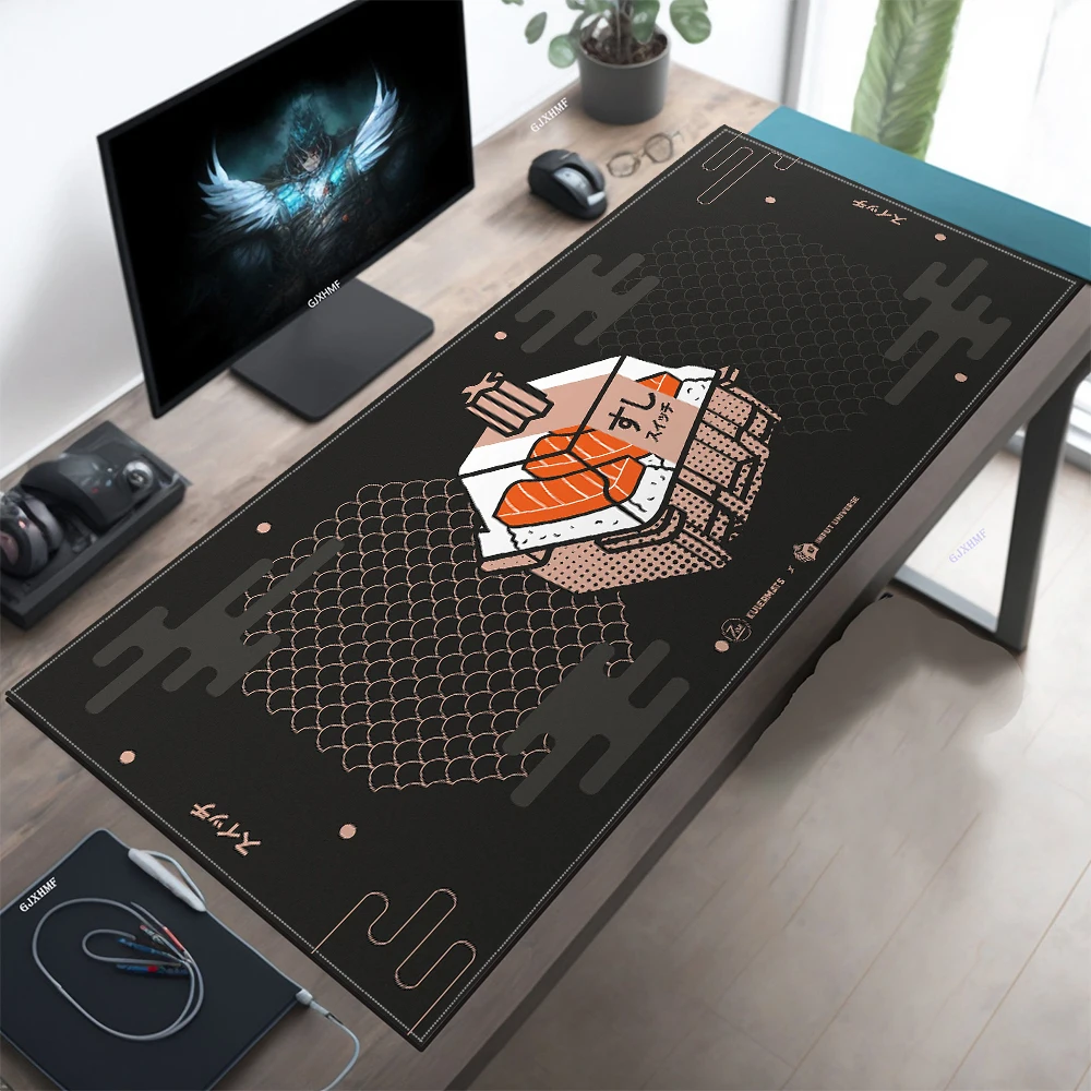 

Sushi Shaft Mouse Pad Pc Laptop Gamer Office Carpet Desk Mat Kawaii Personalized Placemats Suitchi Mousepad Mechanical Keyboard