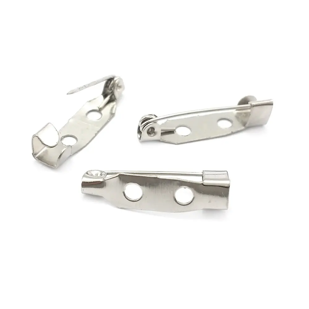 قاعدة حديد بروش عتيقة اللون بروش ، دبابيس بروش ، ظهر بروش ، لوازم صناعة ذاتية الصنع ، إكسسوارات ، 15 ، 20 ، 25 ، 30