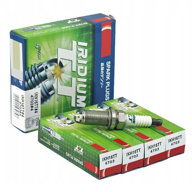 

4703 IKH16TT Dual Iridium Spark Plug Candles for Chrysler Citroën Dodge Hyundai Kia Infiniti Lexus Mitsubishi Nissan Peugeot