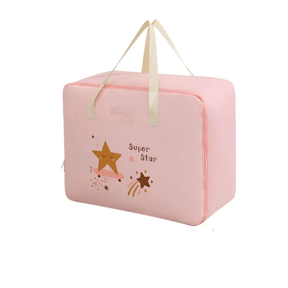 

Large Capacity Children Clothes Storage Bag Waterproof Dustproof Handheld Storage Bag Moisture-proof Foldable Quilt Storage Bag