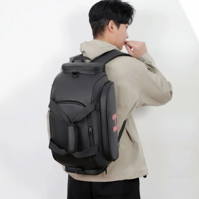 Travel Bag Large-capacity Waterproof Dry and Wet Separation Independent Shoe Compartment Portable Backpack Sports Fitness Bag