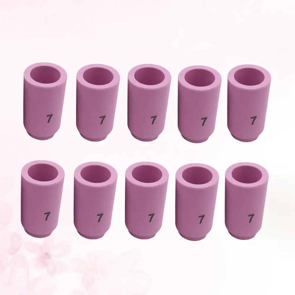 

10 шт. керамических сопел для аргонодуговой сварки, тип 13n11, с низким уровнем потерь пламени, длительным сроком службы, для горелок WP9, WP17, WP18, WP25, WP26