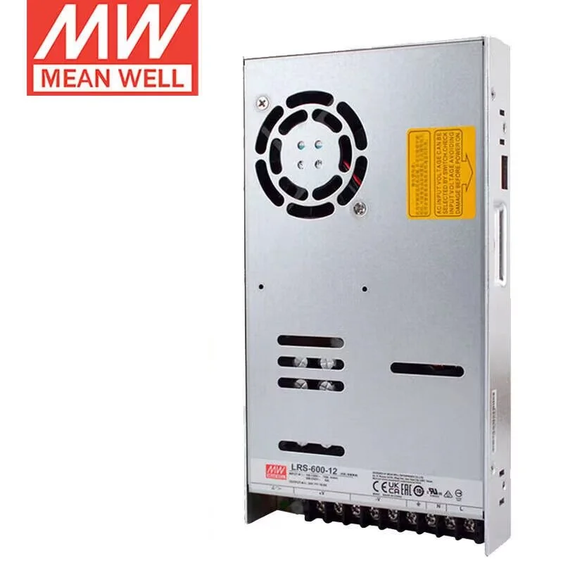 

TAIWAN MEAN WELL LRS-600-12 Single Output Switching Power Supply LED Driver Brand New Original Authentic 12VDC 50A