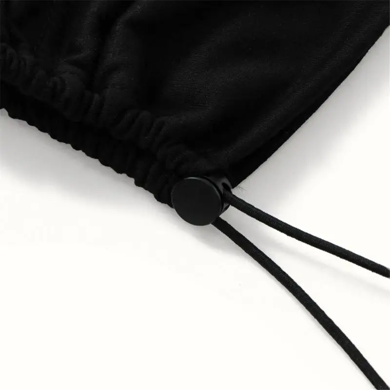2026 New Commuters Friendly Turban Hat Adjustable Drawstring Head Cover Skull Hat for Women Mercerized Cotton Comfortable