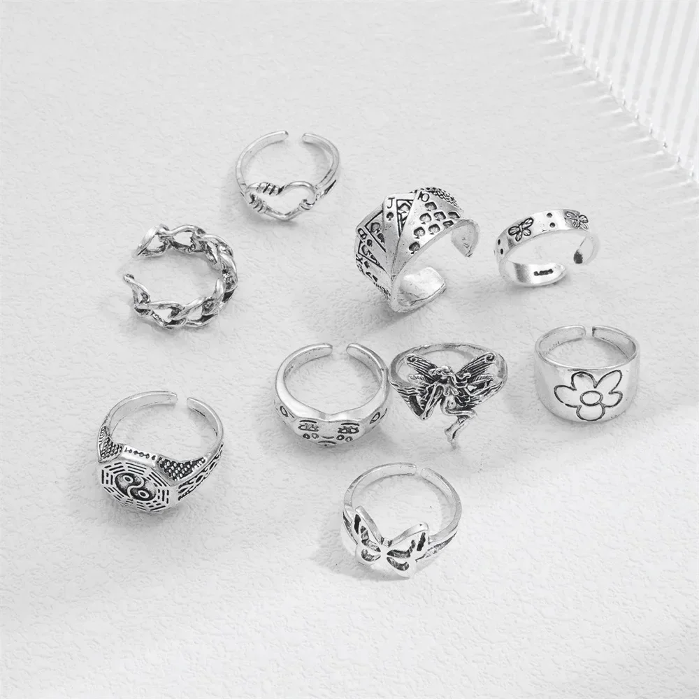 9-piece ring set