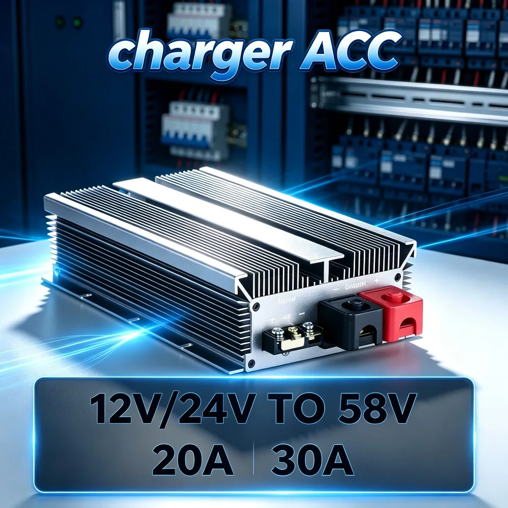(11-35V) TO 58V  Lifepo4 Lithium Battery Charger Boost Step Up Module Converter Volt for utomotives CE