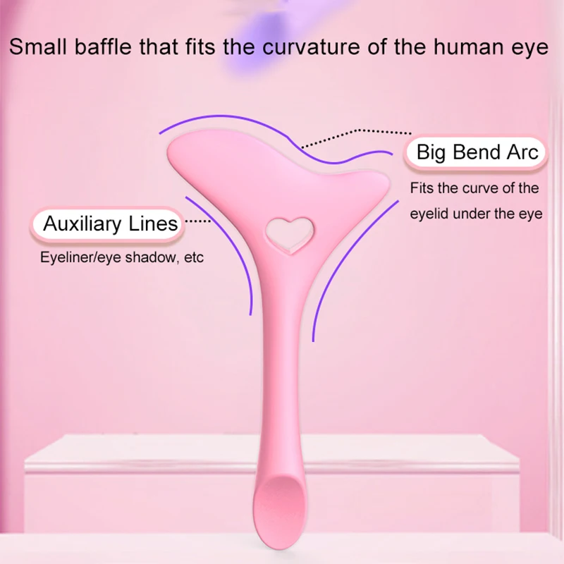 El sombra de ojos del delineador de ojos del maquillaje del silicón ayuda los artefactos portátiles del maquillaje