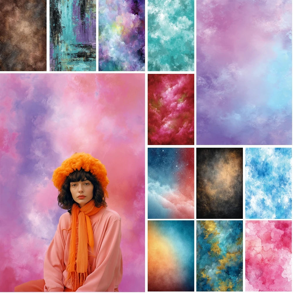 

MOON.QG Textured Abstract Textures Gradient Background Backdrop Baby Studio Wallpaper Decor Photography Accessories Shooting