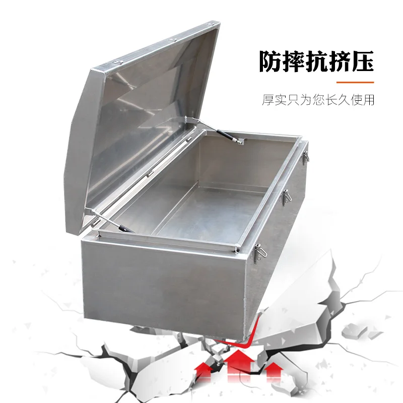 LMM aluminum alloy engineering vehicle storage box folding storage box