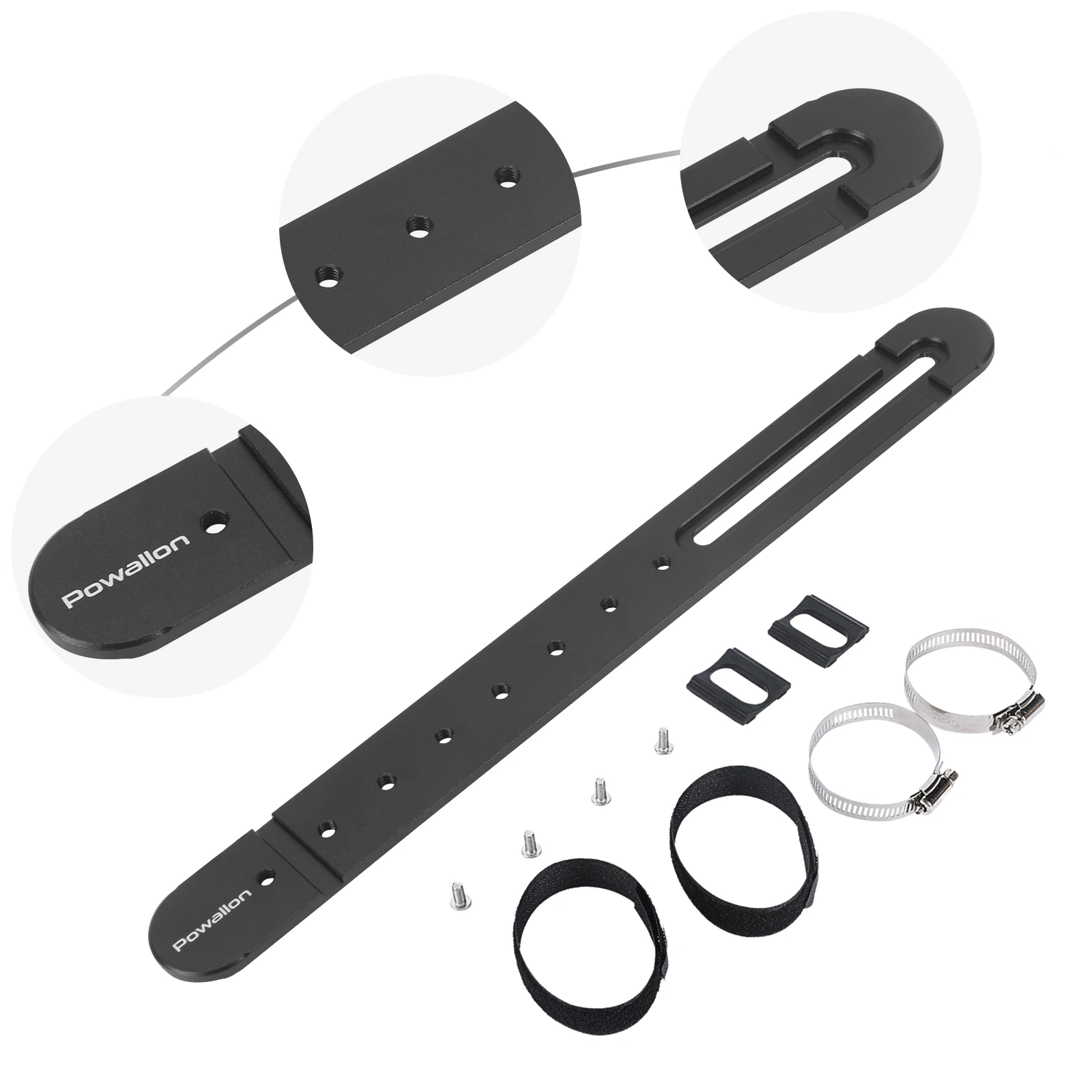 Aluminiumlegierung E-Bike Akku-Halterung für Hailong Polly Shark E-Bike Akkubox Basis Fahrrad Radfahren – Detail 5