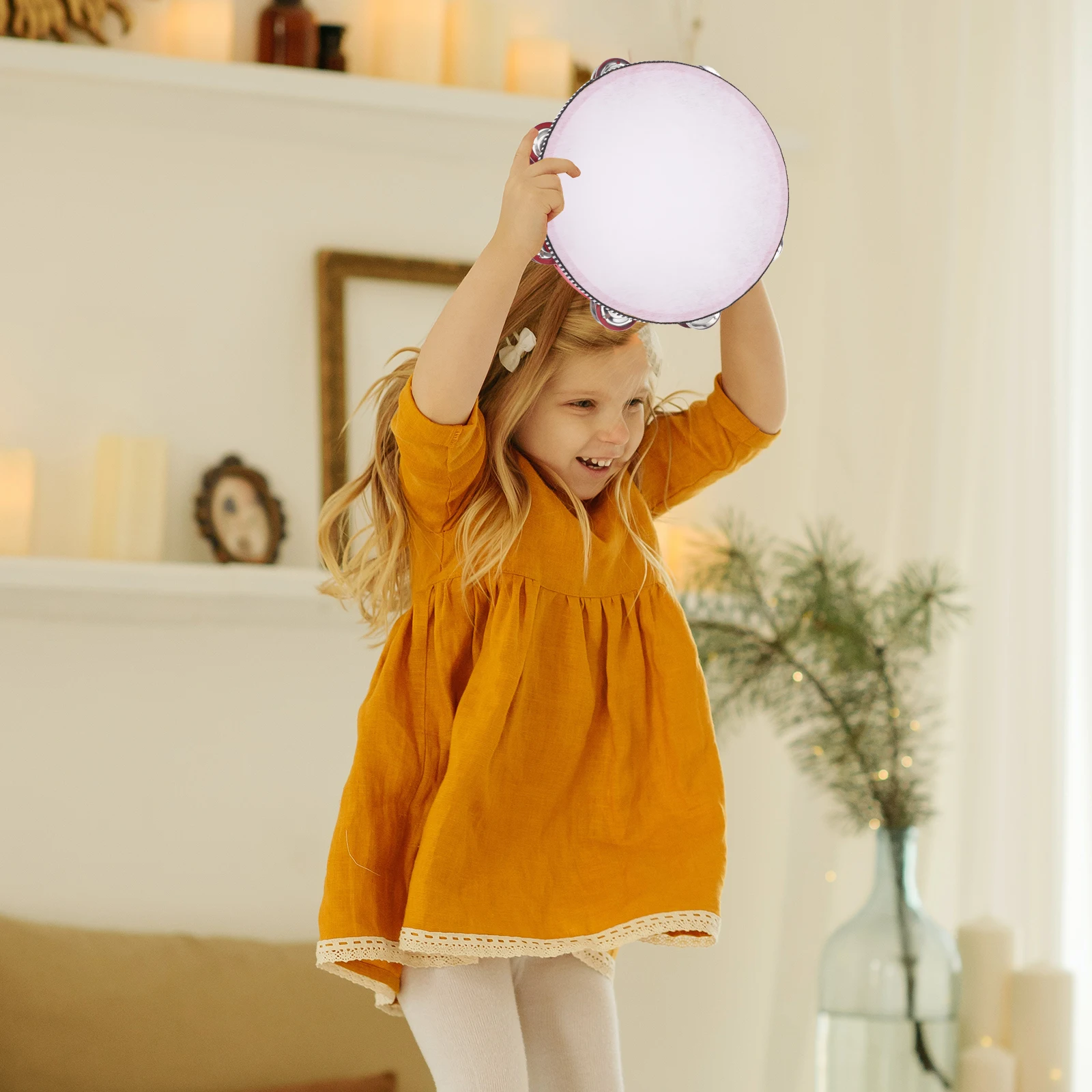 

Tambourine Hand Drumming Kids Toys Musical Instrument Instruments Child for Babies