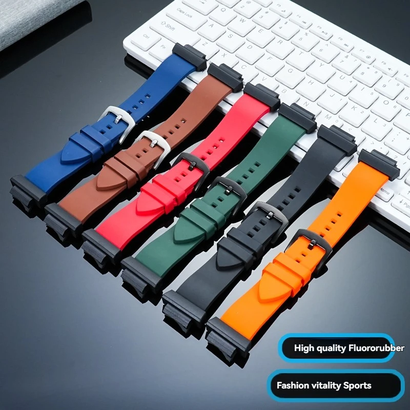 Upgraded Silicone Watch Strap for Casio G-SHOCK GPR-H1000 (3554) | Cat Man Series Replacement Resin Rubber Watchband view 2