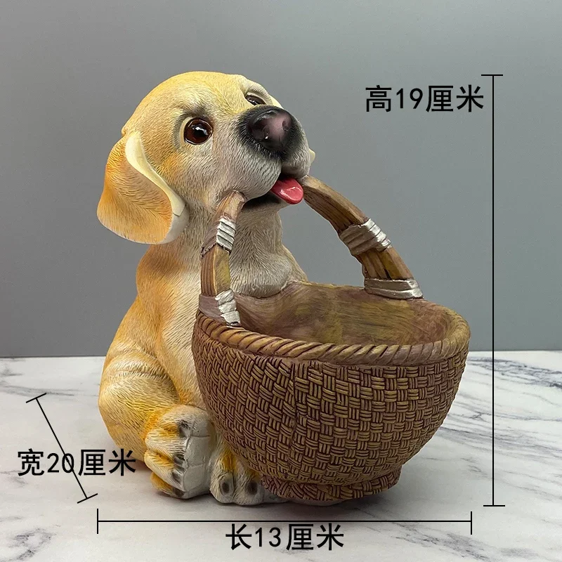 

Creative puppy key storage ornament door-to-door decoration home living room TV cabinet coffee table decoration