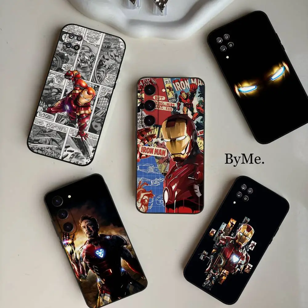 Cool-L-Iron-ManS Anime Phone Case For Samsung Galaxy S21 S22 S23 S24ULTRA S25ULTRA FE Ultra Plus5G A52S S26 Soft Cover