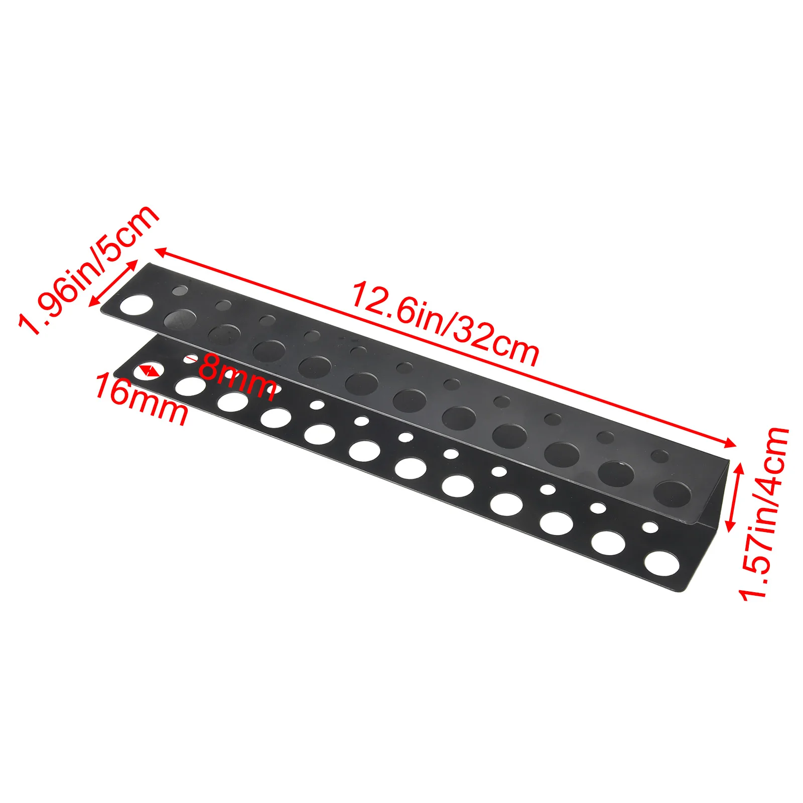 Tool Storage Screwdriver Organizer Garage Storage Enhanced Tool Accessibility Hassle-free Installation For Garages