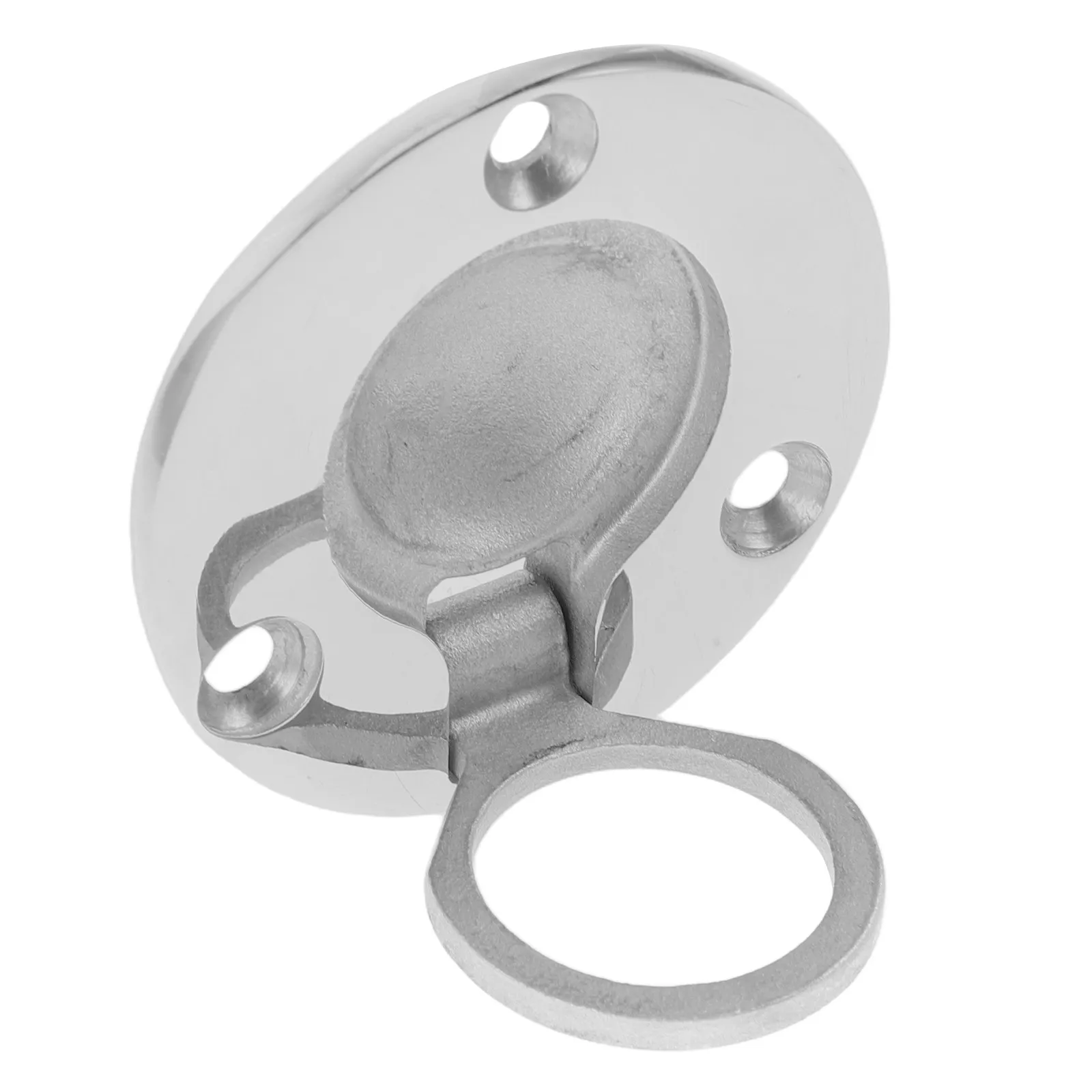 

Boat Round Flush Pull Latch Stainless Steel Recessed Hatch Handle Marine Deck Ring Locker 5x5x1.2cm Secure Marine Floor Hatch