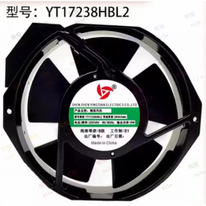 

L L FOR Yingtian YT17238HBL2 220V 9W 17238 17CM Inverter Cooling Fan
