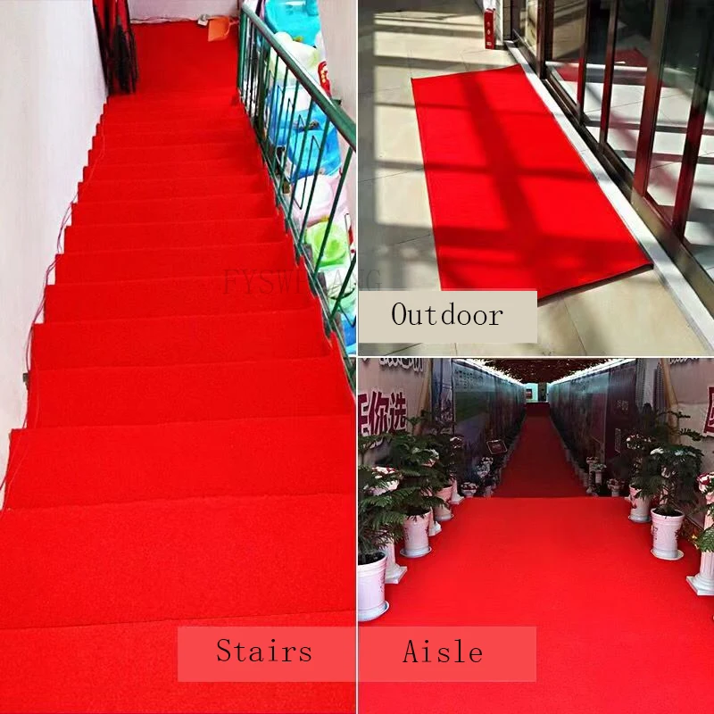 PVC Anti-Slip Mat Entrance Door Floor Mat Waterproof Non-Slip Rubber Bottom Carpet Outdoor Stair Walkway Dust Removal Floor Mat