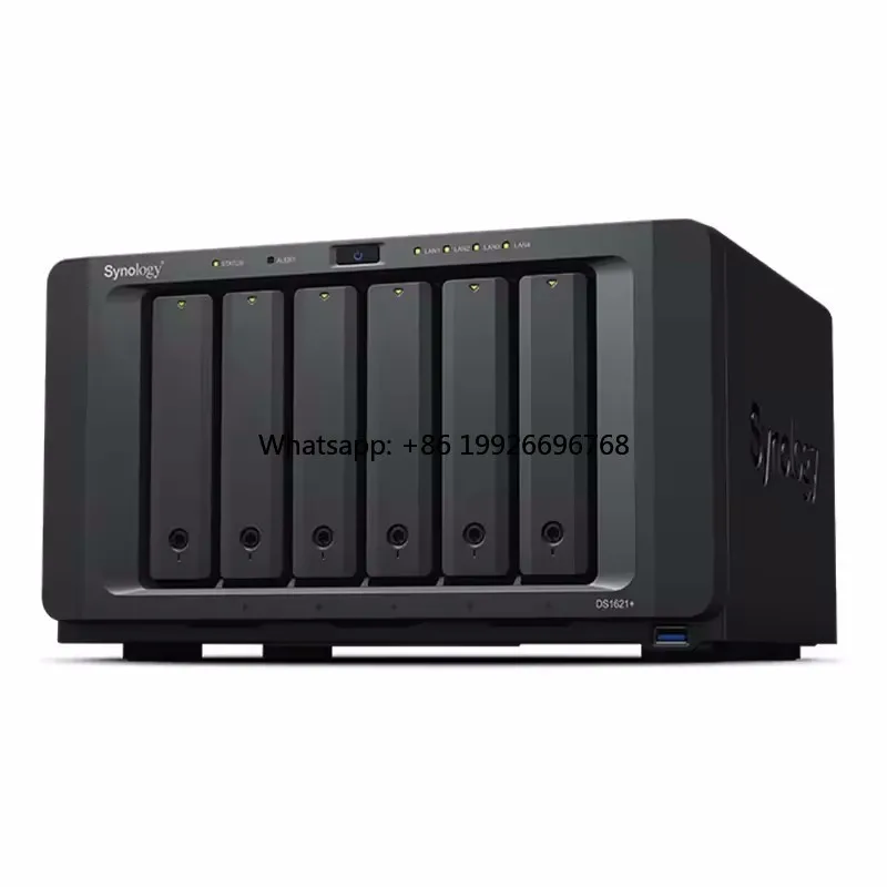 

DiskStation DS1621+ 6-Bay Tower Server Scalable NAS Network Storage Cloud Server Drives Not Included