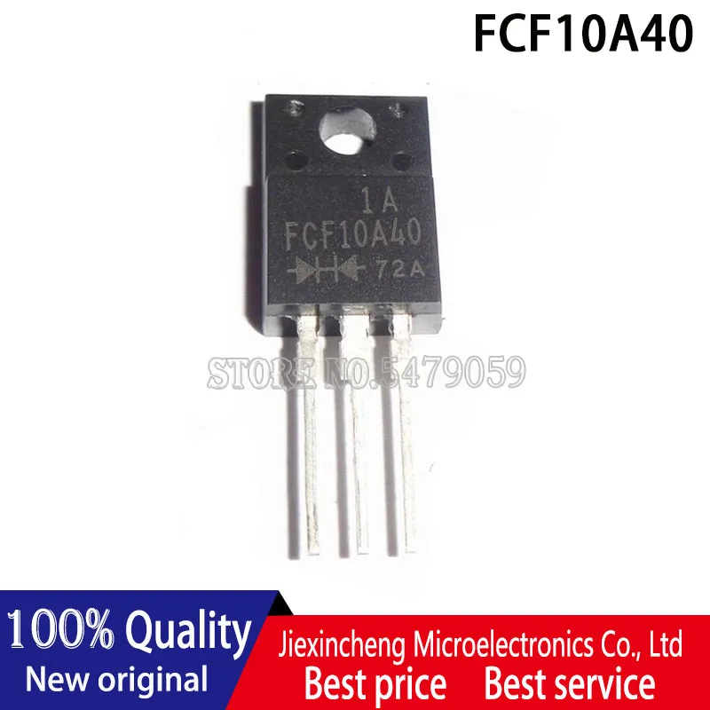 (10個) FCF10A40 10A40 10A400V TO-220F mosfet new原文