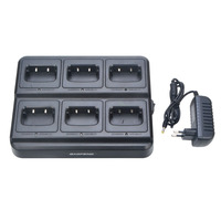 Baofeng BF-888S BF-888H BF-88E BF-777S BF-666S Walkie Talkie Six-Way Charger 6-Pocket Multi-Unit Charger 110-240V