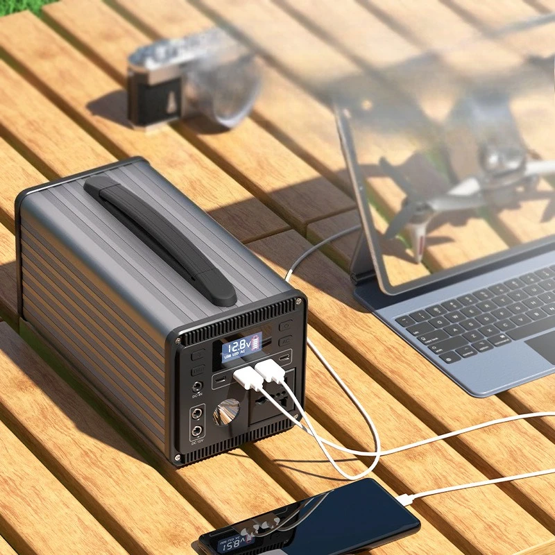 48Ah 72Ah Outdoor Mobile Power Bank Portable High Power for Camping Household Emergency Storage Rechargeable Battery +plug