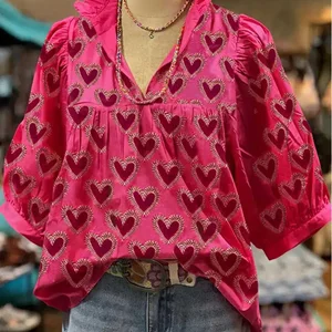 8 Main Sales Romantic Blouse - №3