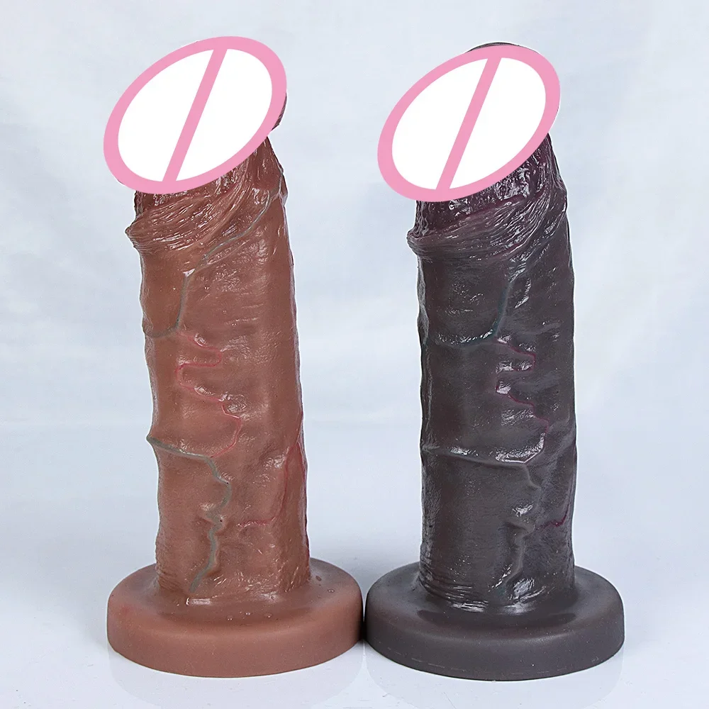 Realistic Dildo Silicone Soft Huge Adults Sex Toy for Women Suction Cup Big Dick Anal Plug Vaginal Small Penis Masturbators Gift