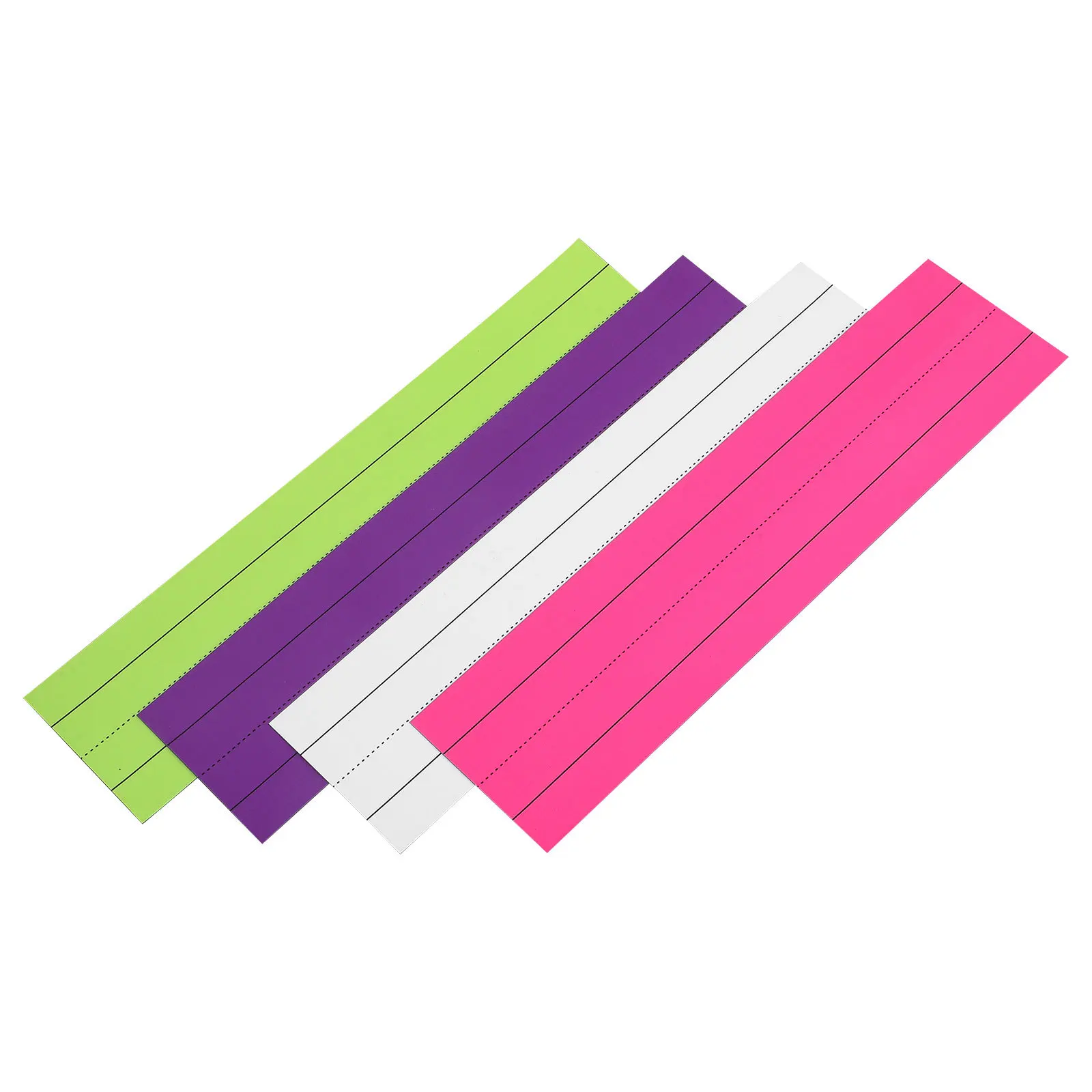 

4pcs Magnetic Memo Pads Large Writing Space Reusable Dry Erase Grid Line Design For Classroom Office Fridge Organizer Whiteboard