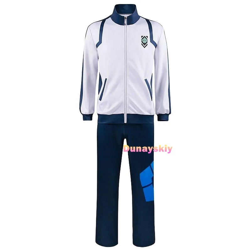 Novelty Anime Blue Lock Football Training Uniform Isagi Yoichi 25 Cosplay Costumes Fashion Cartoon Training Clothes Suit Uniform