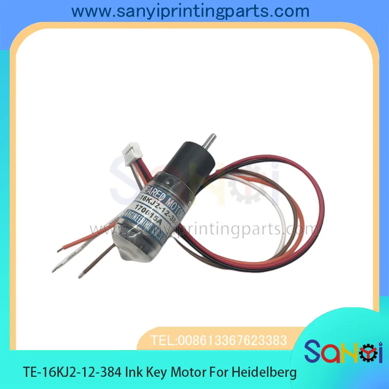 Top Quality Ryobi motor TE-16KJ2-12-384 ink key motor TE16KM-12-384 for Ryobi printing machine