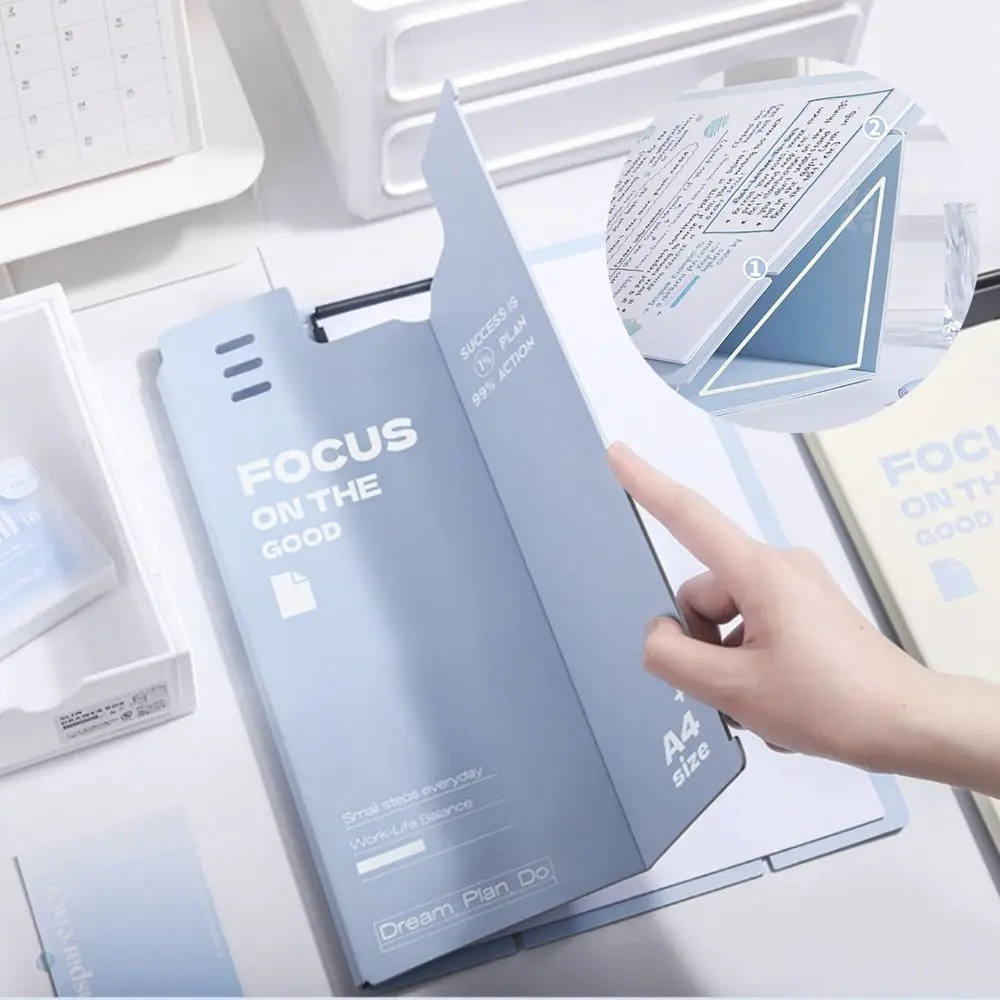 Briefcases Writing Pad Stand File Folder Folding Portable A4 Board Clip Folder Clipboard Document Paper Display Stand Shelf