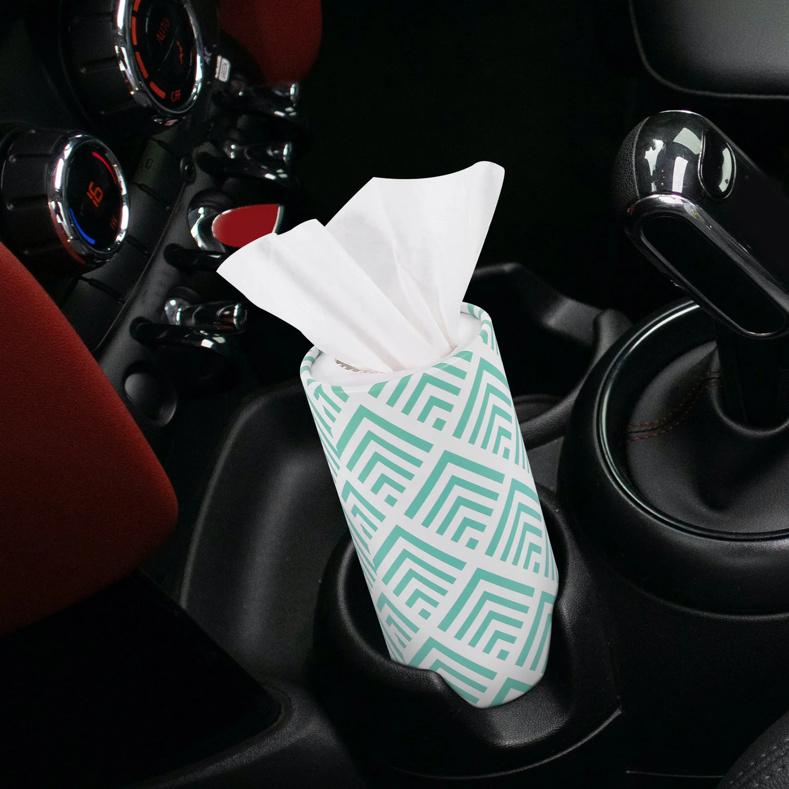 3 Pcs Cylinder Pumping Paper Car Visor Tissue Tissues with Lotion Automotive Convenient Facial Supply Wet Wipes Travel