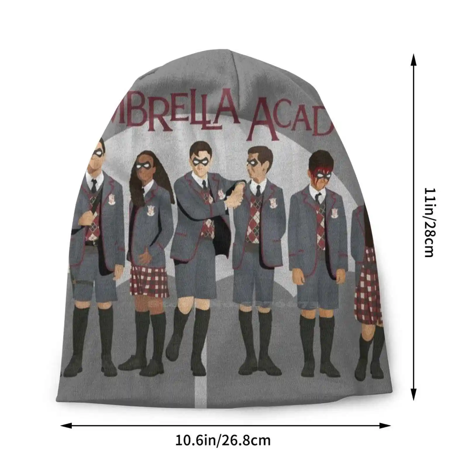 The Umbrella Academy Group Knitted Hat Warm Beanie Outdoor Caps Tua The Umbrella Academy Luther Diego Allison Klaus Five Ben