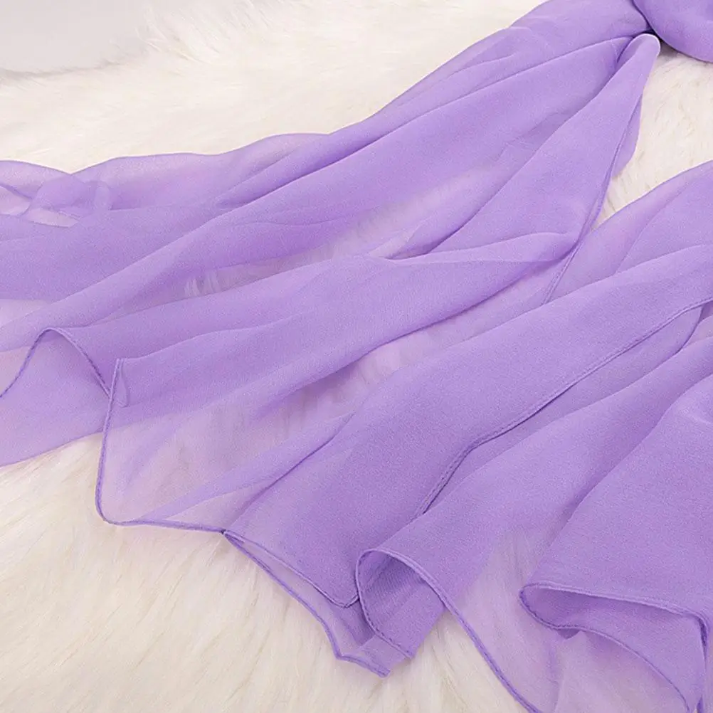 Women's Scarves Sunscreen Scarf for Summer Fashion Purple Shawl Cape Miss