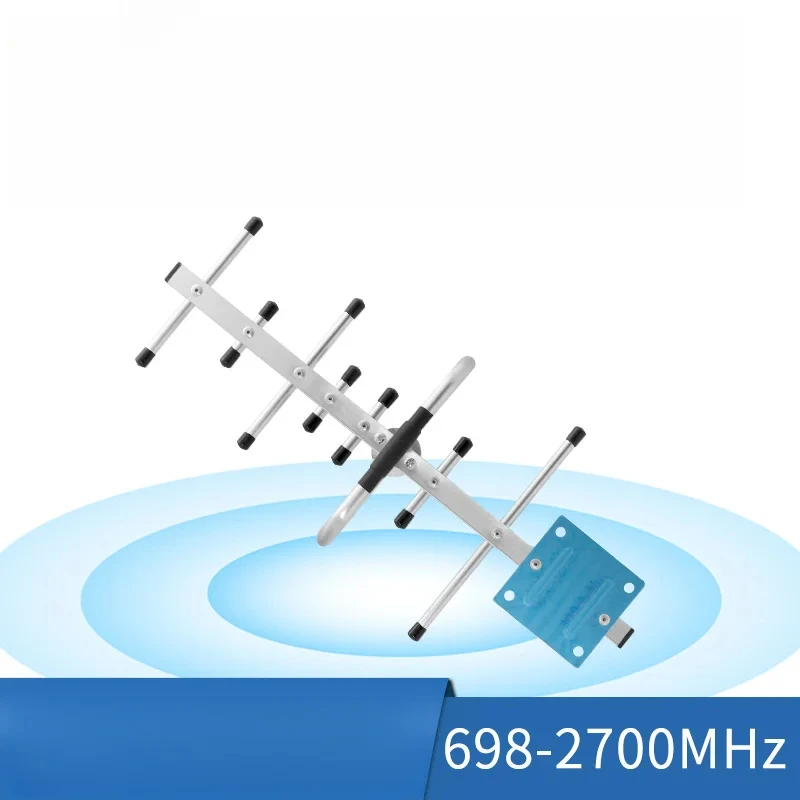 

15DBI High Gain Receiving Signal Antenna 698-2700MHz N Female Fit Signal Booster Amplifier Outdoor Yagi Antenna ﻿