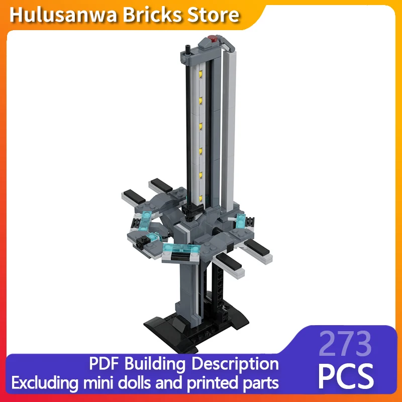 

Orbital Defense Platform Model MOC Building Bricks War Equipment Modular Technology Gifts Holiday Assemble Children Toys Suit