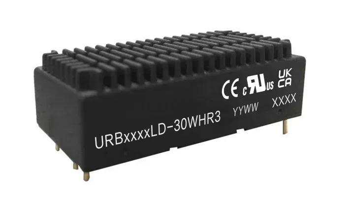 URA4812LD-30WR3DC-DC Power Module 18-75V To Positive and Negative 12V30W