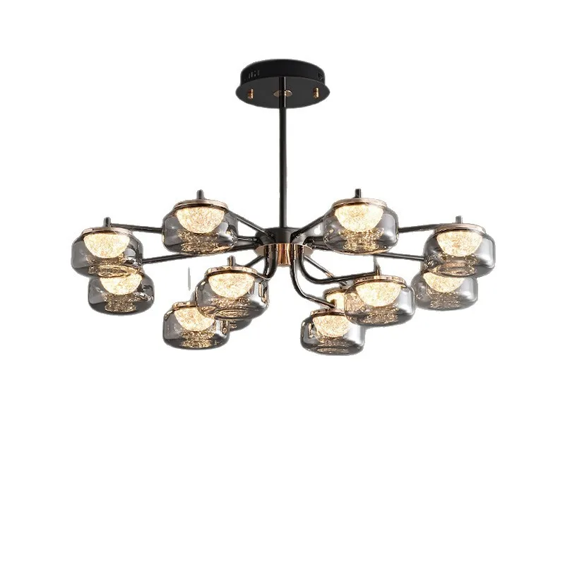 

Simple, modern, living room, chandelier, new, room, bedroom, high-end