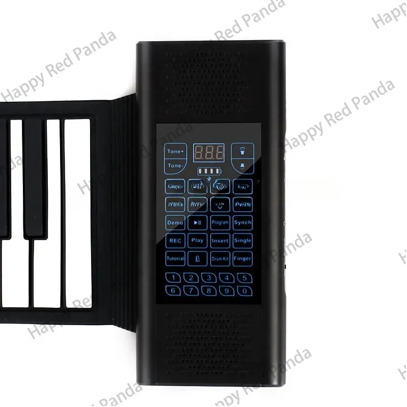 Double Speaker Hand Roll Piano 88 Key Thickened Silicone Folding Electronic Keyboard Adult